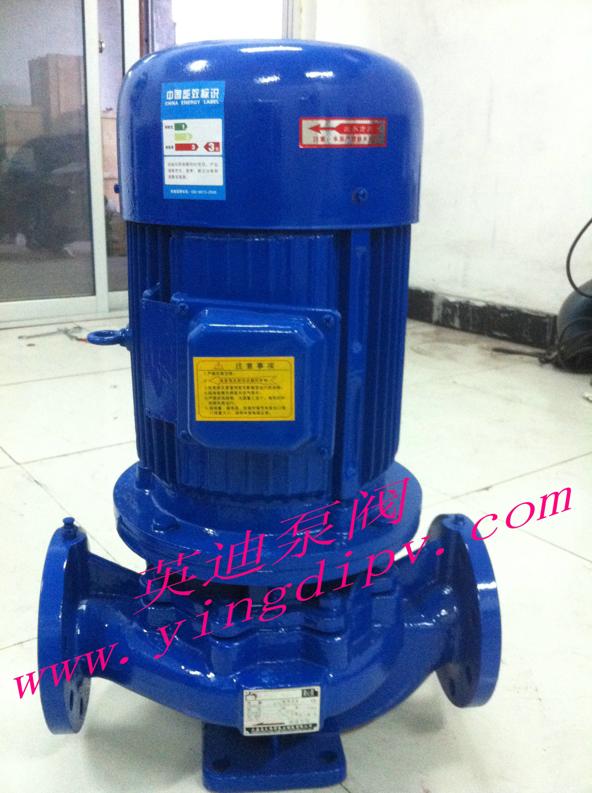 ISG65-160B-管道泵型号,ISG清水泵,立式管道泵